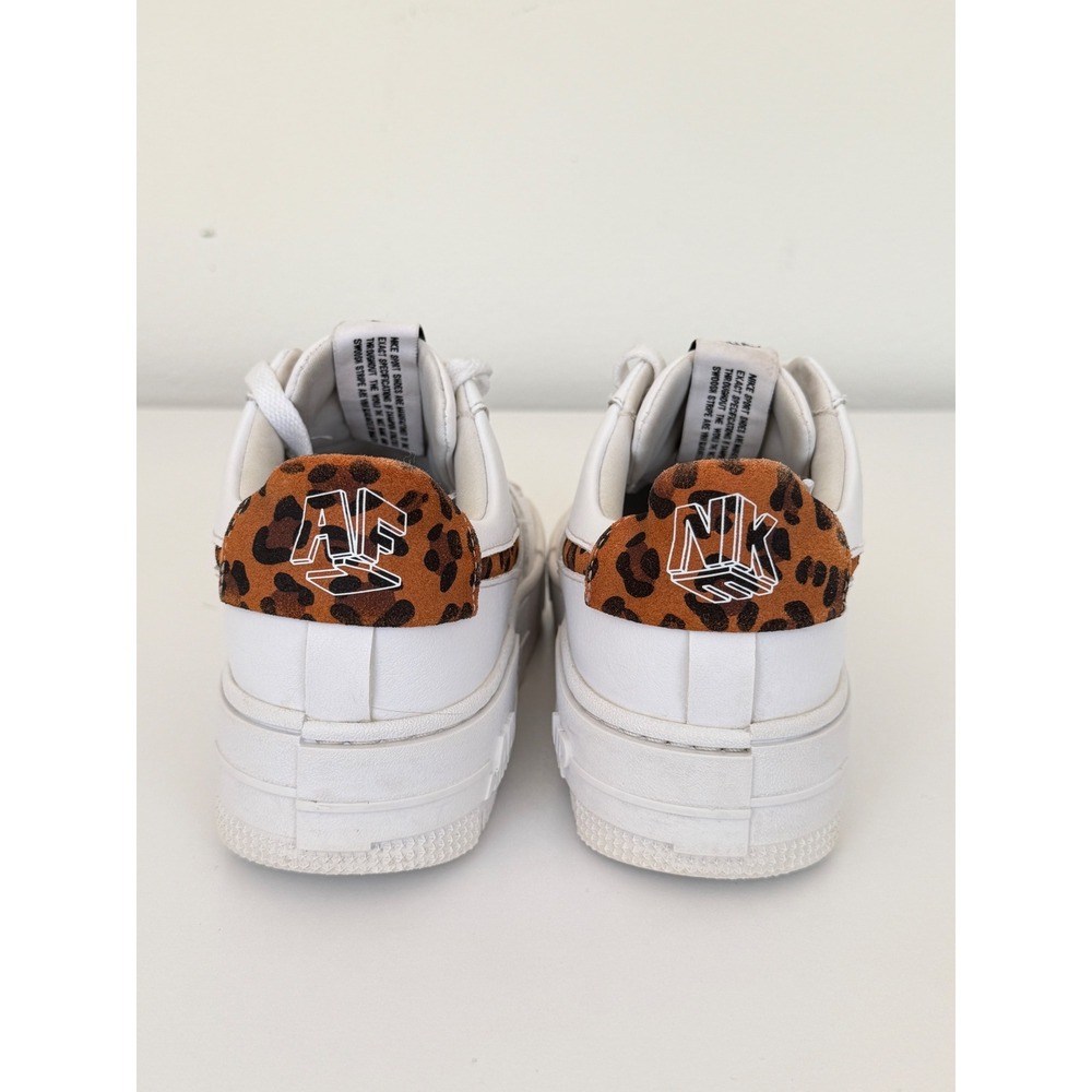 Nike Air Force 1 Pixel Leopard White Sneakers DH9632-101 Low Top Sz 8.5 Baddie - Picture 8 of 16